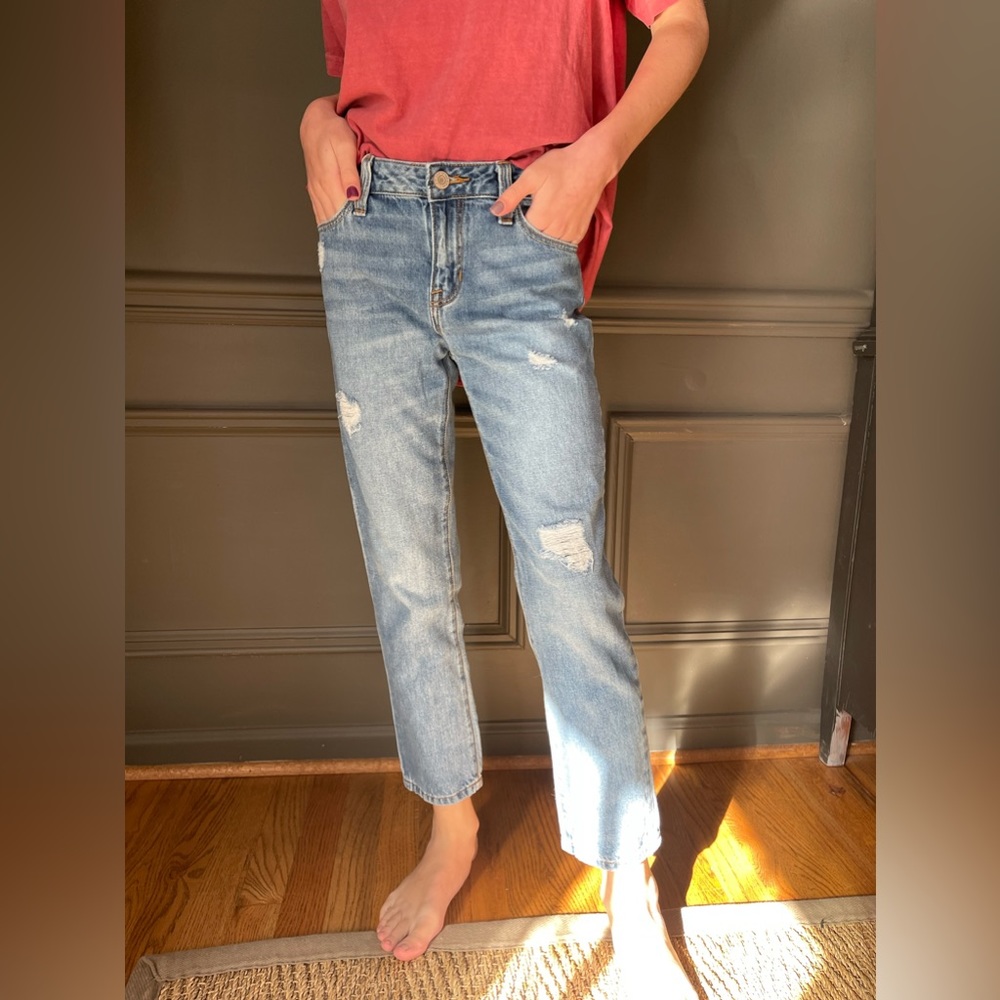 Gap denim size 10 girls regular girlfriend jean